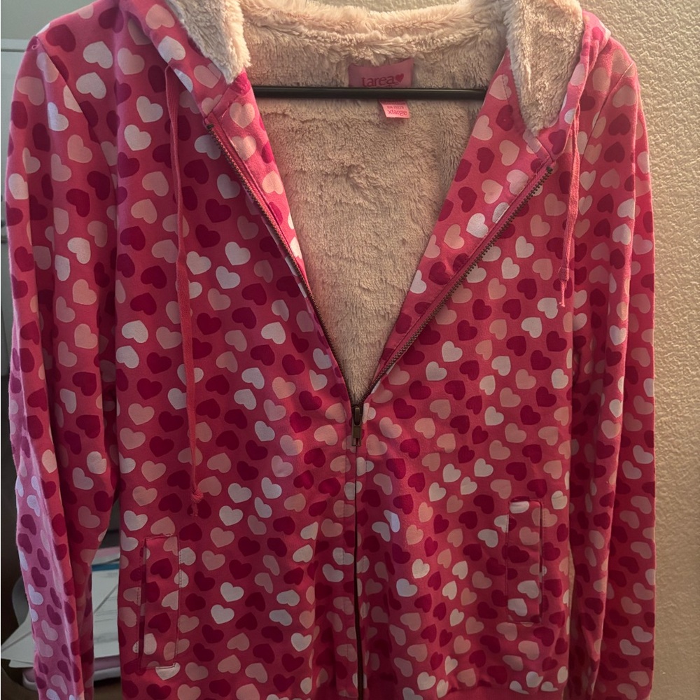Rue21 Pink Fuzzy Hoodie